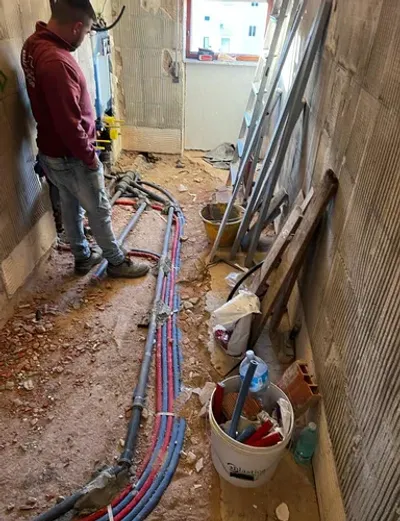 Installazione nuovo impianto idraulico - bagno
